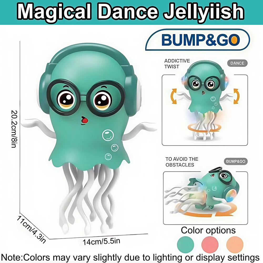 Interactive Electric Octopus Dancing Octopus Toy Dancing Toys with Music & Lights Electronic Pet Toys Stress Relief Gift
Interactive Electric Octopus Dancing Octopus Toy Dancing Toys with Music & Lights Electronic Pet Toys Stress Relief Gift