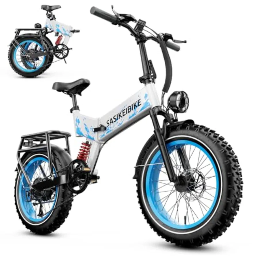 Adult folding electric bike for commuting and mountain use, aluminum alloy frame, black color, 1500W motor with 30+MPH speed an
Adult folding electric bike for commuting and mountain use, aluminum alloy frame, black color, 1500W motor with 30+MPH speed an