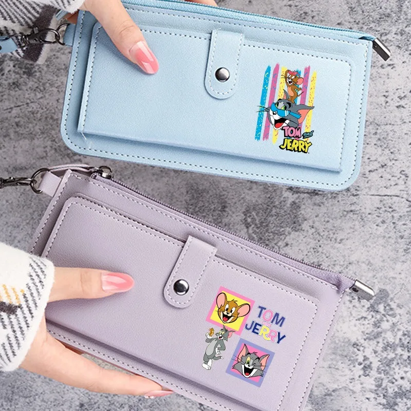 Tom and Jerry Purses for Women Cartoon Anime Pattern Printed Wallet Unisex Outdoor Fashion Portable Purse Birthday Party Gifts
Tom and Jerry Purses for Women Cartoon Anime Pattern Printed Wallet Unisex Outdoor Fashion Portable Purse Birthday Party Gifts