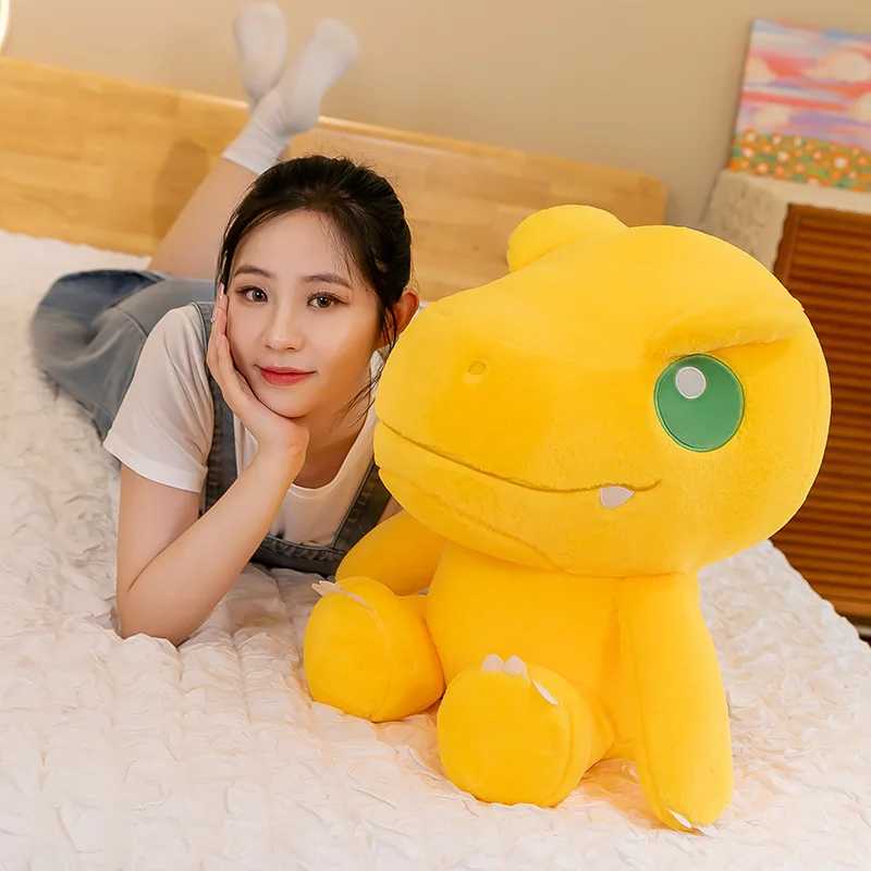 Pokémon Agumon Plush Toys Cute Yellow Dinosaur Stuffed Doll Soft Fluffy Anime Monster Plushie Birthday Gift for Sofa Home Decor
Pokémon Agumon Plush Toys Cute Yellow Dinosaur Stuffed Doll Soft Fluffy Anime Monster Plushie Birthday Gift for Sofa Home Decor