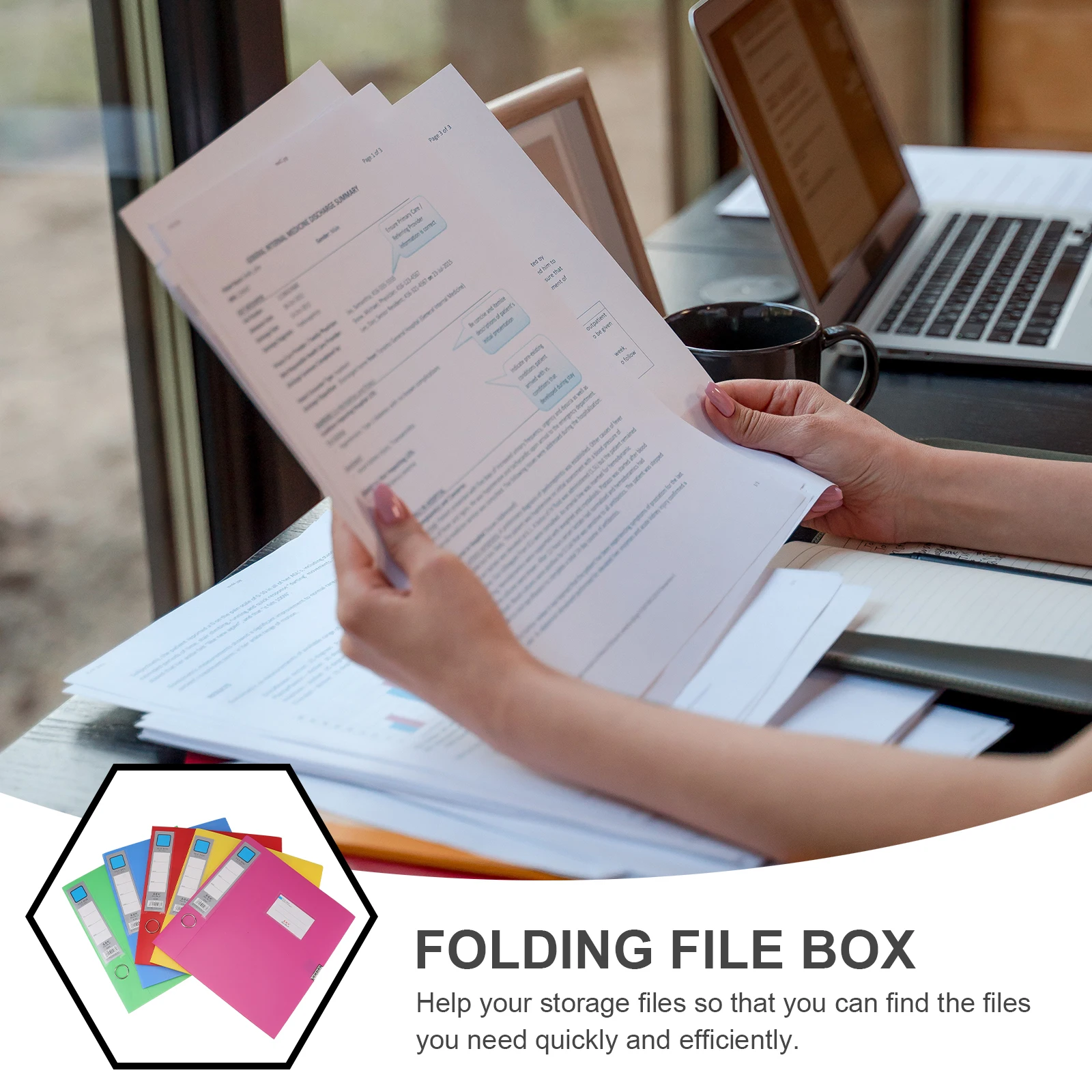 5pcs Colorful File Holders Premium Plastic Document Storage Boxes Foldable Organizer For Office Study Room Magazine
5pcs Colorful File Holders Premium Plastic Document Storage Boxes Foldable Organizer For Office Study Room Magazine