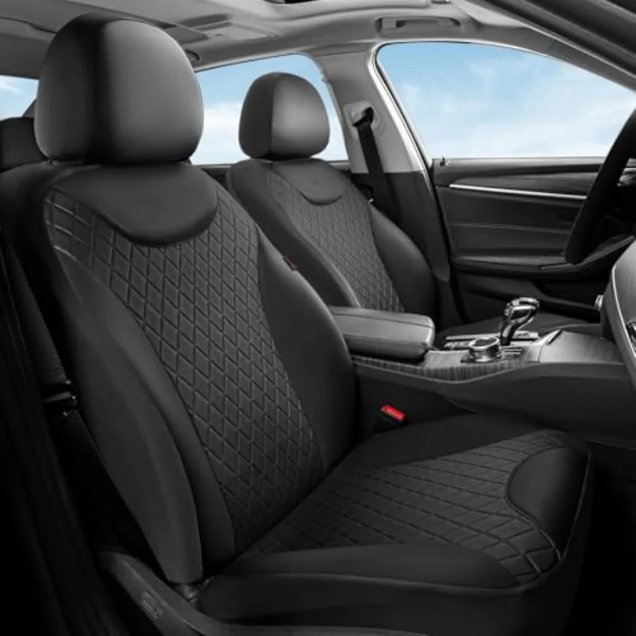 Front Seat Covers, Leather Car Seat Covers 2-Pack, Waterproof Car Seat Protectors, Automotive Seat Covers, Driver Seat Covers U
Front Seat Covers, Leather Car Seat Covers 2-Pack, Waterproof Car Seat Protectors, Automotive Seat Covers, Driver Seat Covers U