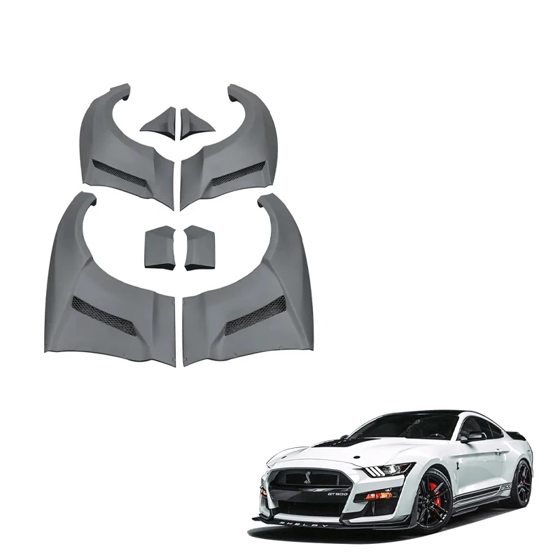 Auto Modified Parts Side Wheel Arches FRP Materials Wide Body Wheel Eyebrow For Musatng GTSS Style Fender Flares
Auto Modified Parts Side Wheel Arches FRP Materials Wide Body Wheel Eyebrow For Musatng GTSS Style Fender Flares