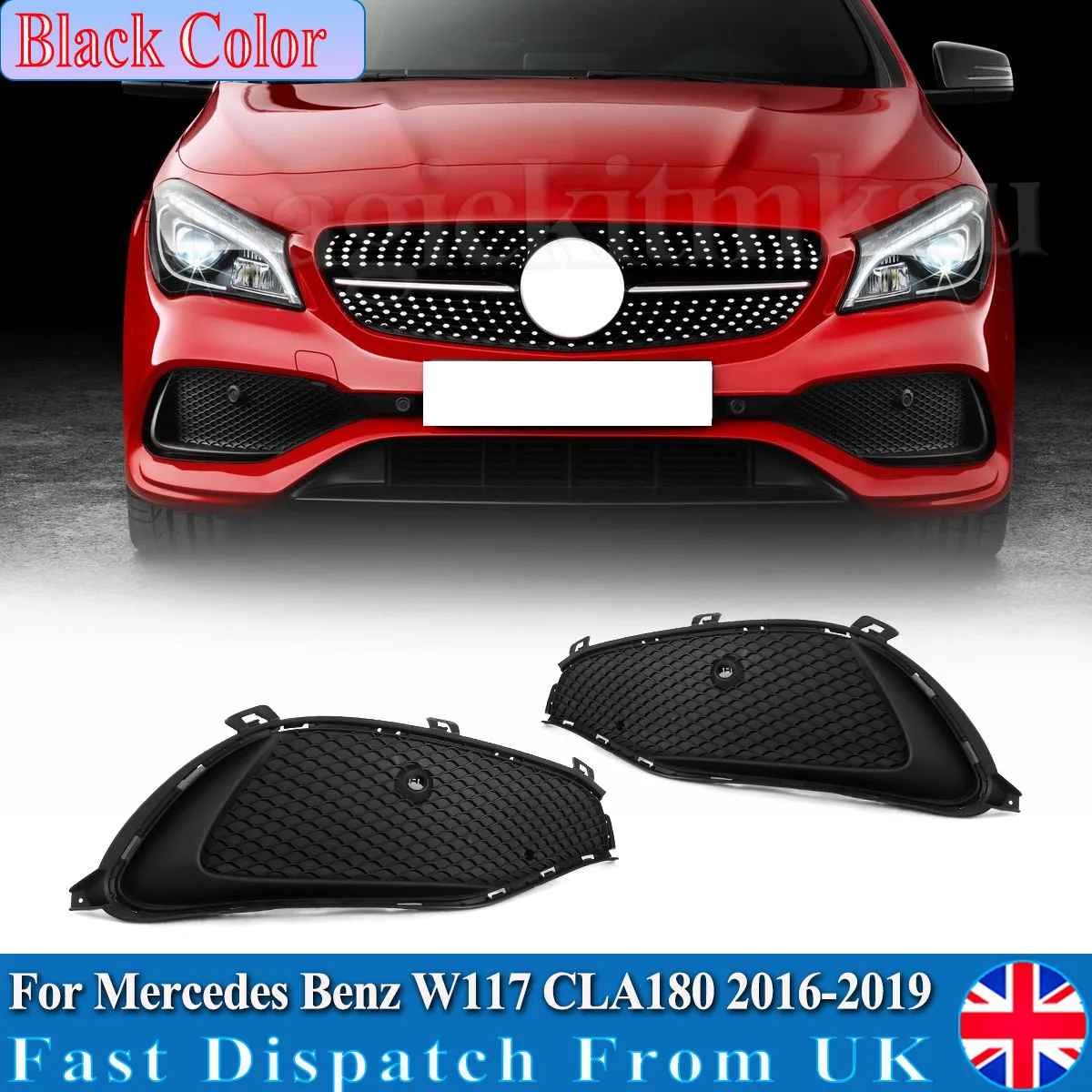 Решетка противотуманной фары для Mercedes W117 CLA180 CLA200 CLA250 CLA45 2016-2019, спортивная решетка переднего бампера
Решетка противотуманной фары для Mercedes W117 CLA180 CLA200 CLA250 CLA45 2016-2019, спортивная решетка переднего бампера