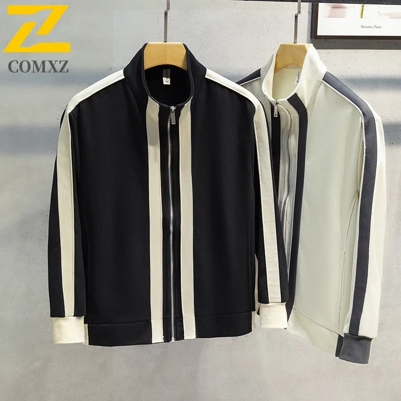 COMXZ Chaqueta легкая ветрозащитная уличная модная куртка для рыбалки и путешествий осенняя мужская одежда куртки Ropa De Hombre 
COMXZ Chaqueta легкая ветрозащитная уличная модная куртка для рыбалки и путешествий осенняя мужская одежда куртки Ropa De Hombre