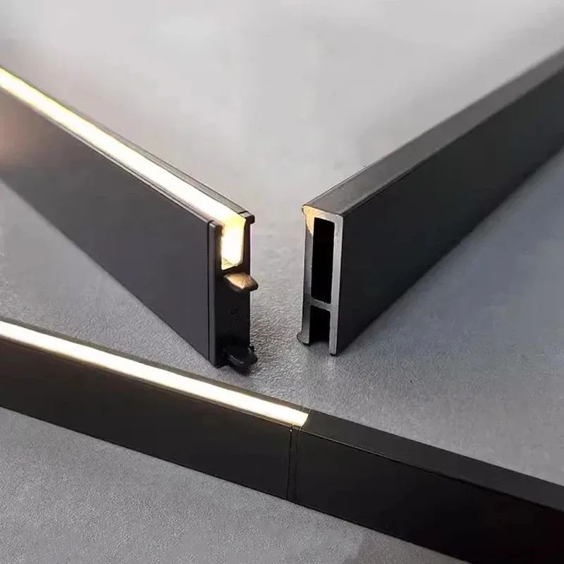 Ultra-Thin LED Skirting Line Aluminum Profile Corner Backlight Channel Door Stair Step Edge Trim Baseboard Bar Lighting
Ultra-Thin LED Skirting Line Aluminum Profile Corner Backlight Channel Door Stair Step Edge Trim Baseboard Bar Lighting