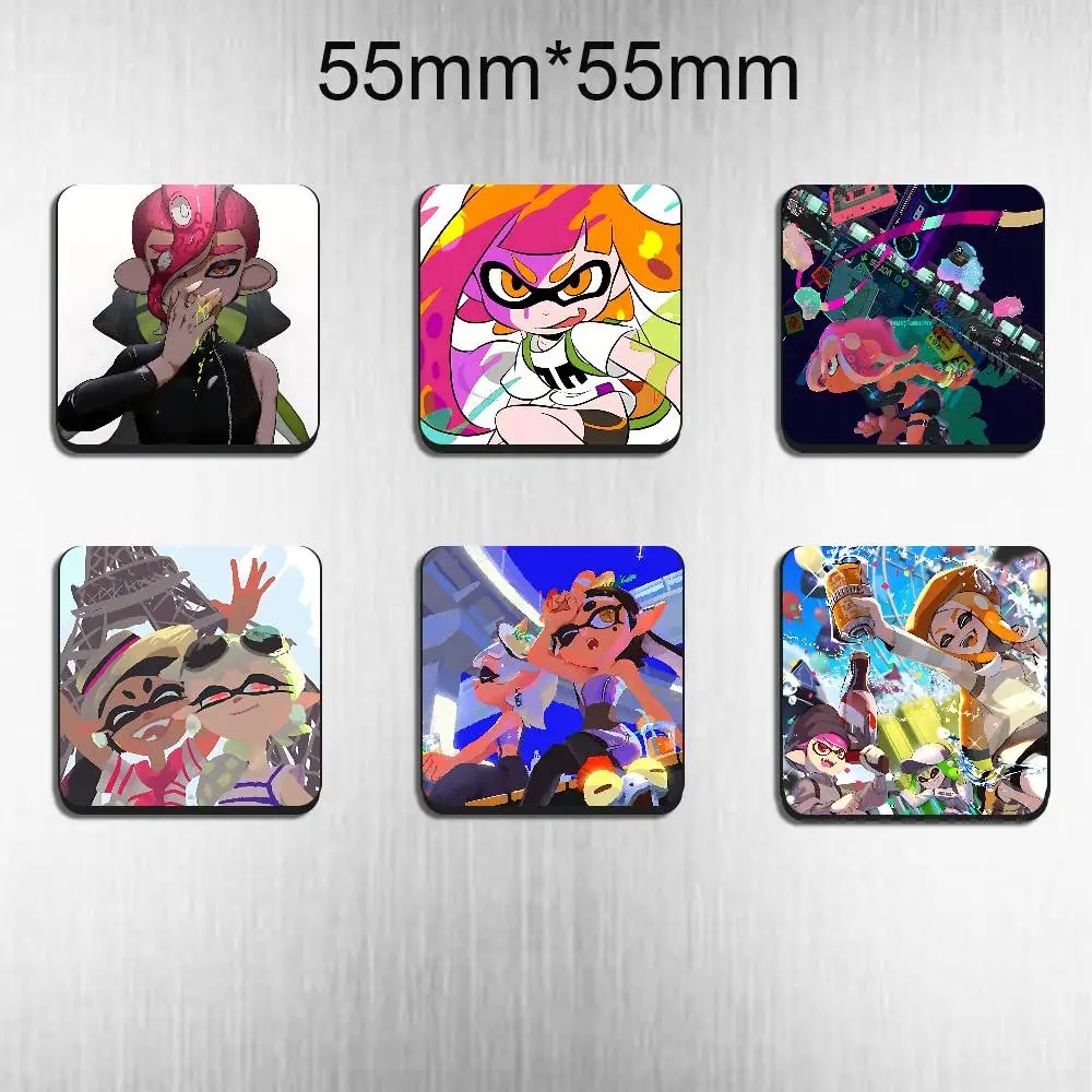 Agent 8 game Splatoon Black Square Plastic Fridge Magnet, for Magnetic Sticker No Trace Left, Durable, Smooth and Textured
Agent 8 game Splatoon Black Square Plastic Fridge Magnet, for Magnetic Sticker No Trace Left, Durable, Smooth and Textured