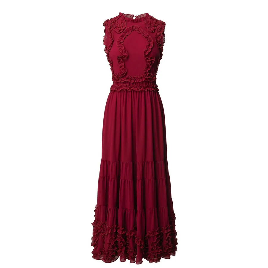 Meyyithun Women's Dress Summer Party Prom Dress Solid Sleeveless Slim Maxi Fungus Dress Elegant Long Dress Club Party Clothes
Meyyithun Women's Dress Summer Party Prom Dress Solid Sleeveless Slim Maxi Fungus Dress Elegant Long Dress Club Party Clothes