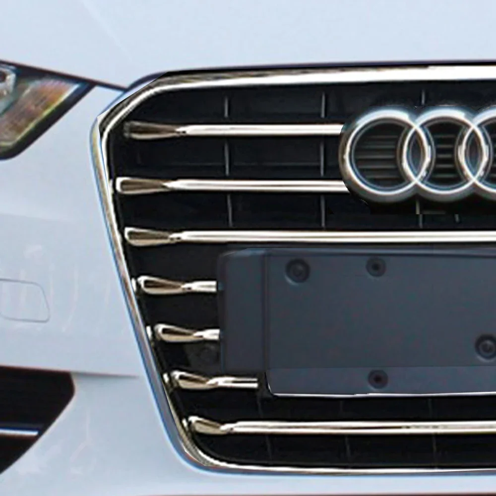 Для Audi A3 2014 2016, хэтчбек, автомобильная решетка, передняя центральная сетка, декоративная накладка, наклейка из нержавеющей стали, яркая полоса, аксессуары
Для Audi A3 2014 2016, хэтчбек, автомобильная решетка, передняя центральная сетка, декоративная накладка, наклейка из нержавеющей стали, яркая полоса, аксессуары