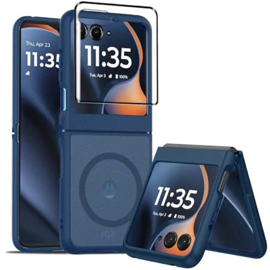 for Motorola Razr 2026/2025/2024 Magnetic Case Compatible with Magsafe, Slim Thin Shockproof Protective Phone Case with Screen
for Motorola Razr 2026/2025/2024 Magnetic Case Compatible with Magsafe, Slim Thin Shockproof Protective Phone Case with Screen