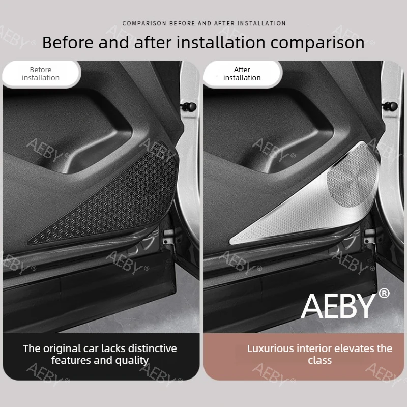 For BYD Song Pro DM-i 2025-2026 Stainless Steel Door Speaker Grille,Anti-Scratch & Interior,Door Audio Panel,Accessories
For BYD Song Pro DM-i 2025-2026 Stainless Steel Door Speaker Grille,Anti-Scratch & Interior,Door Audio Panel,Accessories