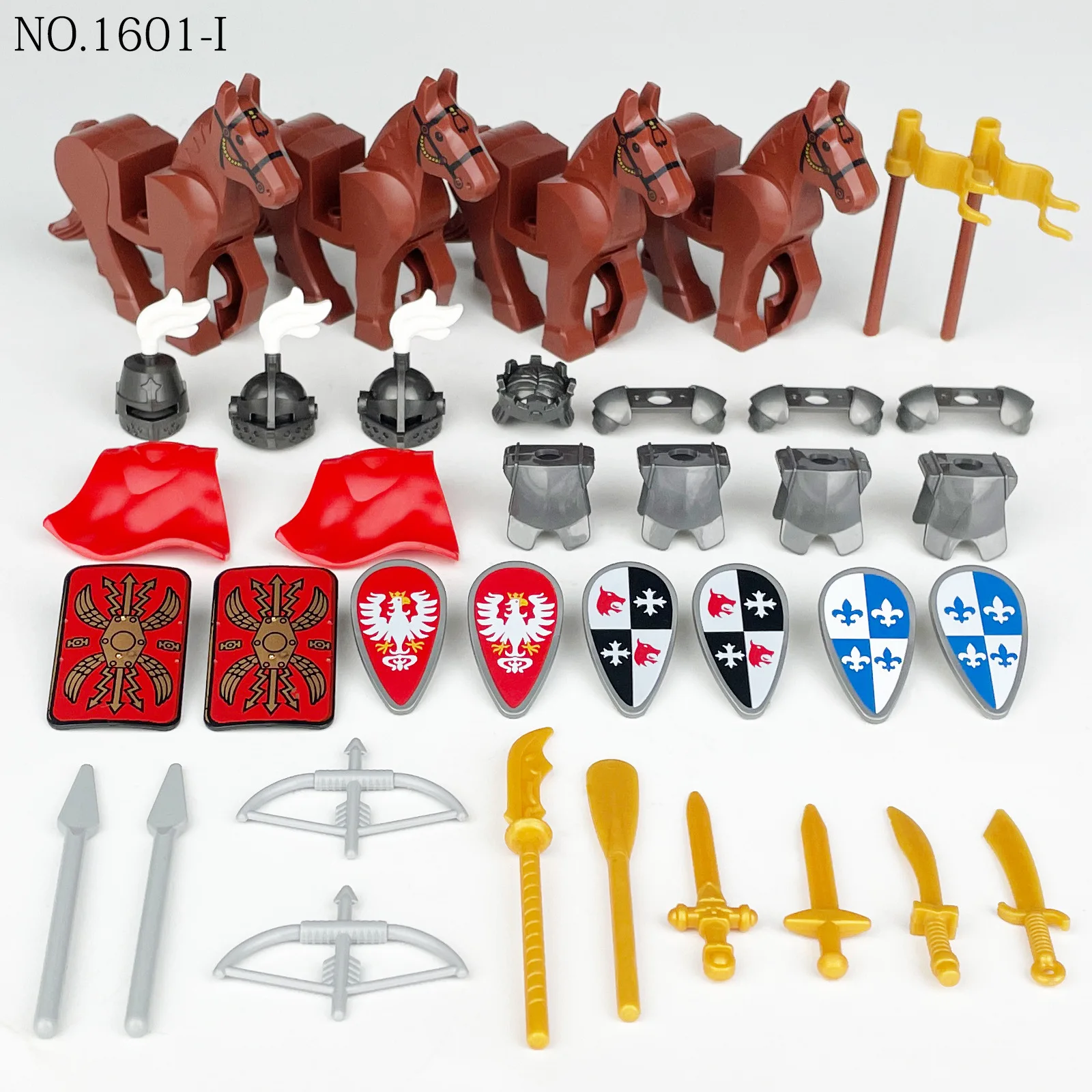 Small Granule Medieval Knight Weapon Equipment Figures Educational Building Blocks Accessories DIY Model Bricks Kids Toys Gifts
Small Granule Medieval Knight Weapon Equipment Figures Educational Building Blocks Accessories DIY Model Bricks Kids Toys Gifts