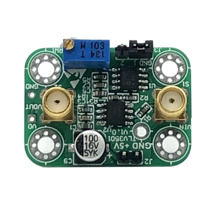TLV3501 Module 4.5ns High-speed Comparator Wideband Input Voltage Threshold Manual/programmable
TLV3501 Module 4.5ns High-speed Comparator Wideband Input Voltage Threshold Manual/programmable