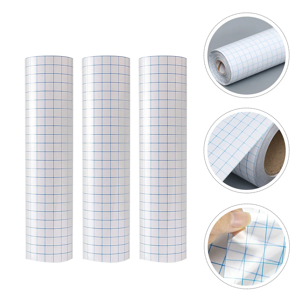3PCS PVC Transfer Tape Self adhesive Alignment Grid Decal Vinyl Sticker Application Film for DIY Crafts Sign Making
3PCS PVC Transfer Tape Self adhesive Alignment Grid Decal Vinyl Sticker Application Film for DIY Crafts Sign Making