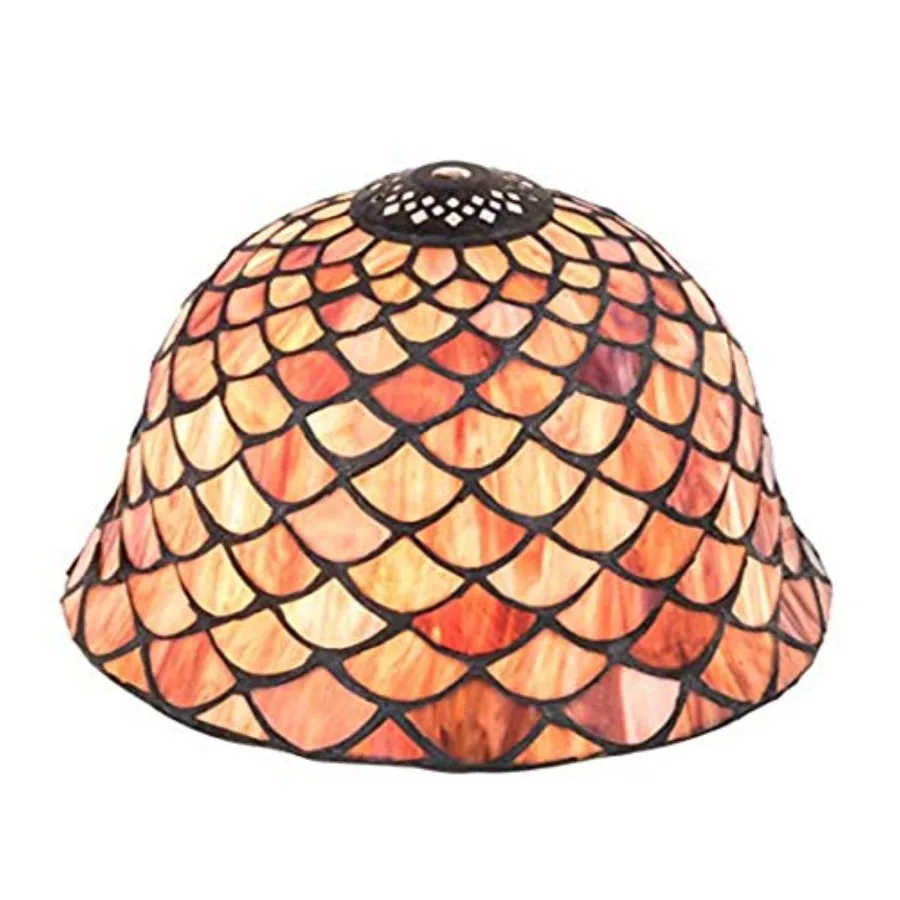 Fishscale Collection shade, 8.50 inches, aluminum, matte black, UV-resistant and weatherproof
Fishscale Collection shade, 8.50 inches, aluminum, matte black, UV-resistant and weatherproof