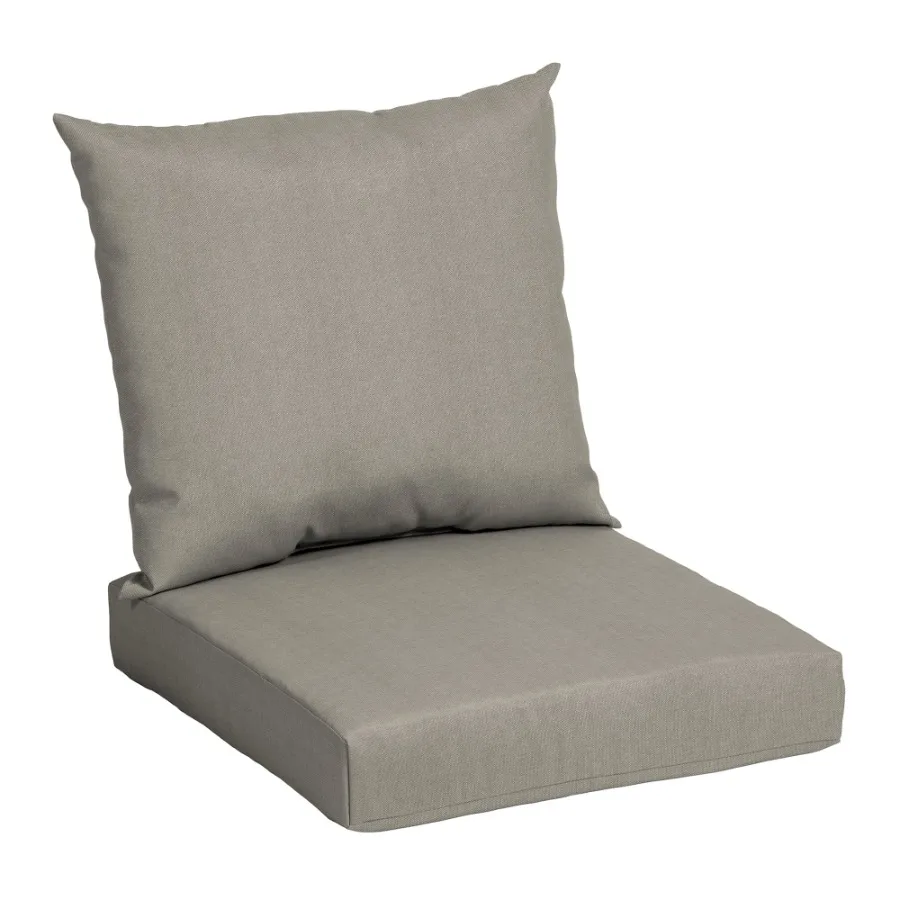 45"L x 22.75"W Tan Rectangle Outdoor 2-Piece Deep Seat Cushion
45"L x 22.75"W Tan Rectangle Outdoor 2-Piece Deep Seat Cushion