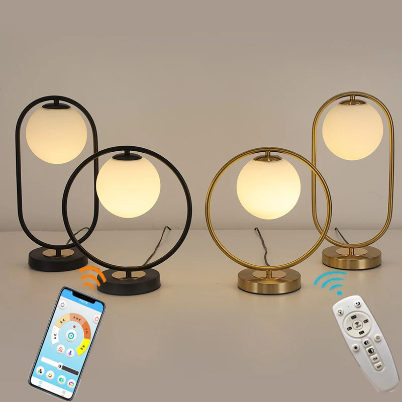 Modern LED APP Table Lamps Gold Galss Lights Bedside Reading Desk Lamp Table Light Fixture Bedroom Home Decoration Desk Lights
Modern LED APP Table Lamps Gold Galss Lights Bedside Reading Desk Lamp Table Light Fixture Bedroom Home Decoration Desk Lights