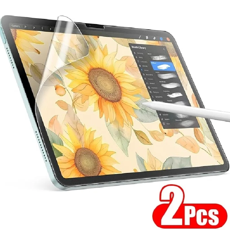 2Pcs Like Paper Film Screen Protector For iPad Air M2 M3 11 13 1 2 3 4 5 Pro 9.7 10.5 12.9 iPad 11th Generation Film Writer
2Pcs Like Paper Film Screen Protector For iPad Air M2 M3 11 13 1 2 3 4 5 Pro 9.7 10.5 12.9 iPad 11th Generation Film Writer