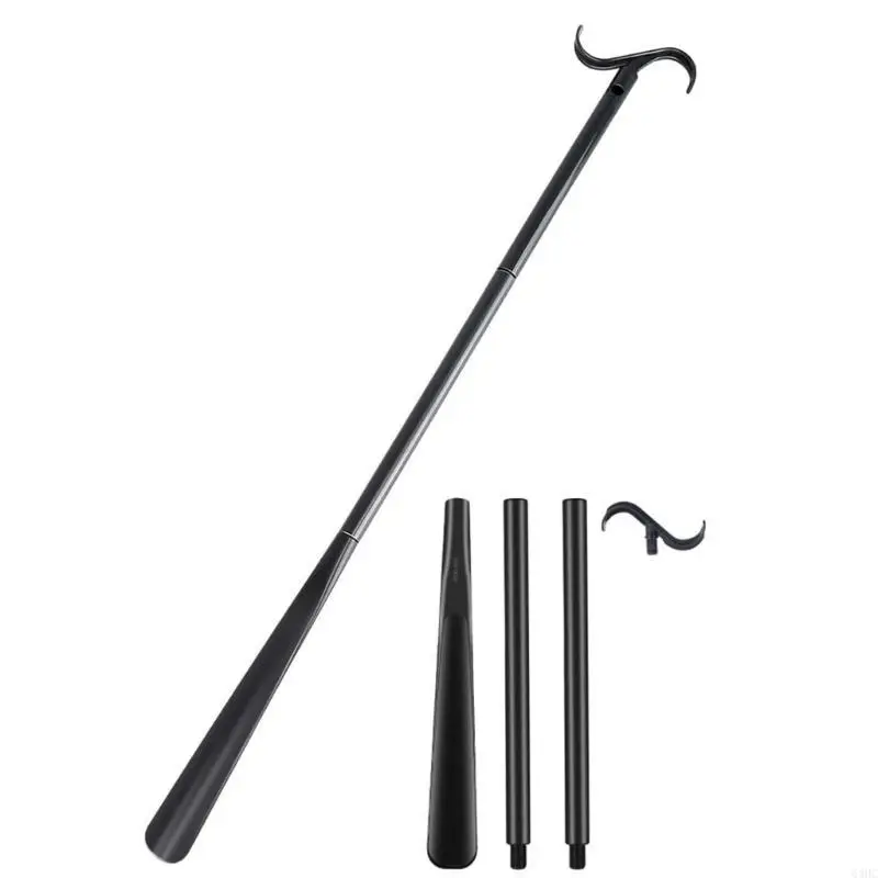 63HC Senior Friendly 35 Inch Shoe Horn Long Handle Dressing Aid Sock Extractor Remover for Easy Footwear Application
63HC Senior Friendly 35 Inch Shoe Horn Long Handle Dressing Aid Sock Extractor Remover for Easy Footwear Application
