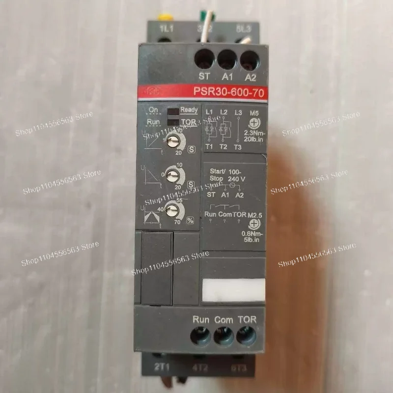 Original New PSR Soft Starter PSR25-600-70 11kW PSR30-600-70 15kW Motor Controller
Original New PSR Soft Starter PSR25-600-70 11kW PSR30-600-70 15kW Motor Controller