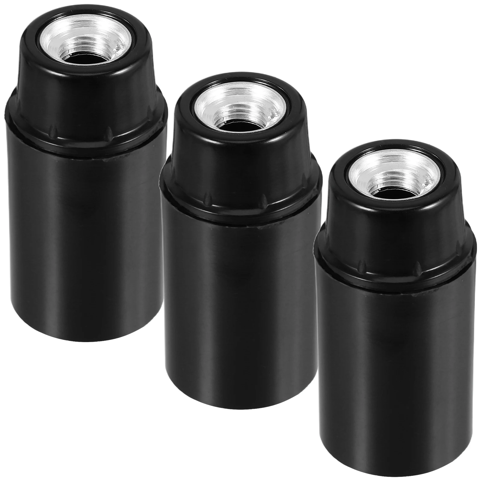 3Pcs Keyless Medium Base Vintage Socket Black Bakelite E14 Lamp Holder For Diy Projects Home Lighting Ceiling Pendant
3Pcs Keyless Medium Base Vintage Socket Black Bakelite E14 Lamp Holder For Diy Projects Home Lighting Ceiling Pendant