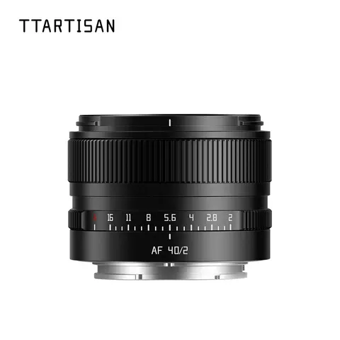 TTArtisan AF full frame 40mm f2 prime lente E Z mount for Sony A7iii A7iv Fx30 Nikon Z5 ZF Z6ii digital cameras