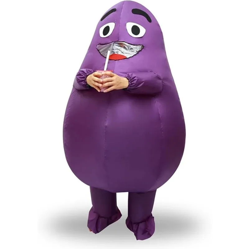 25COSНадувной костюм баклажана гримаса фиолетовый надувной костюм Хэллоуин гримаса талисман для взрослых мультфильм реквизит для косплея
25COSНадувной костюм баклажана гримаса фиолетовый надувной костюм Хэллоуин гримаса талисман для взрослых мультфильм реквизит для косплея