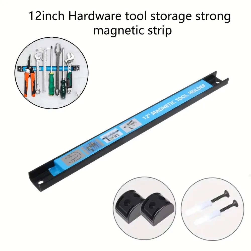 Heavy-duty Magnet Magnetic Tool Storage Rack Space-Saving Magnetic Bar Magnetic Tool Holder Strong Metal Metal Organizer Rack
Heavy-duty Magnet Magnetic Tool Storage Rack Space-Saving Magnetic Bar Magnetic Tool Holder Strong Metal Metal Organizer Rack