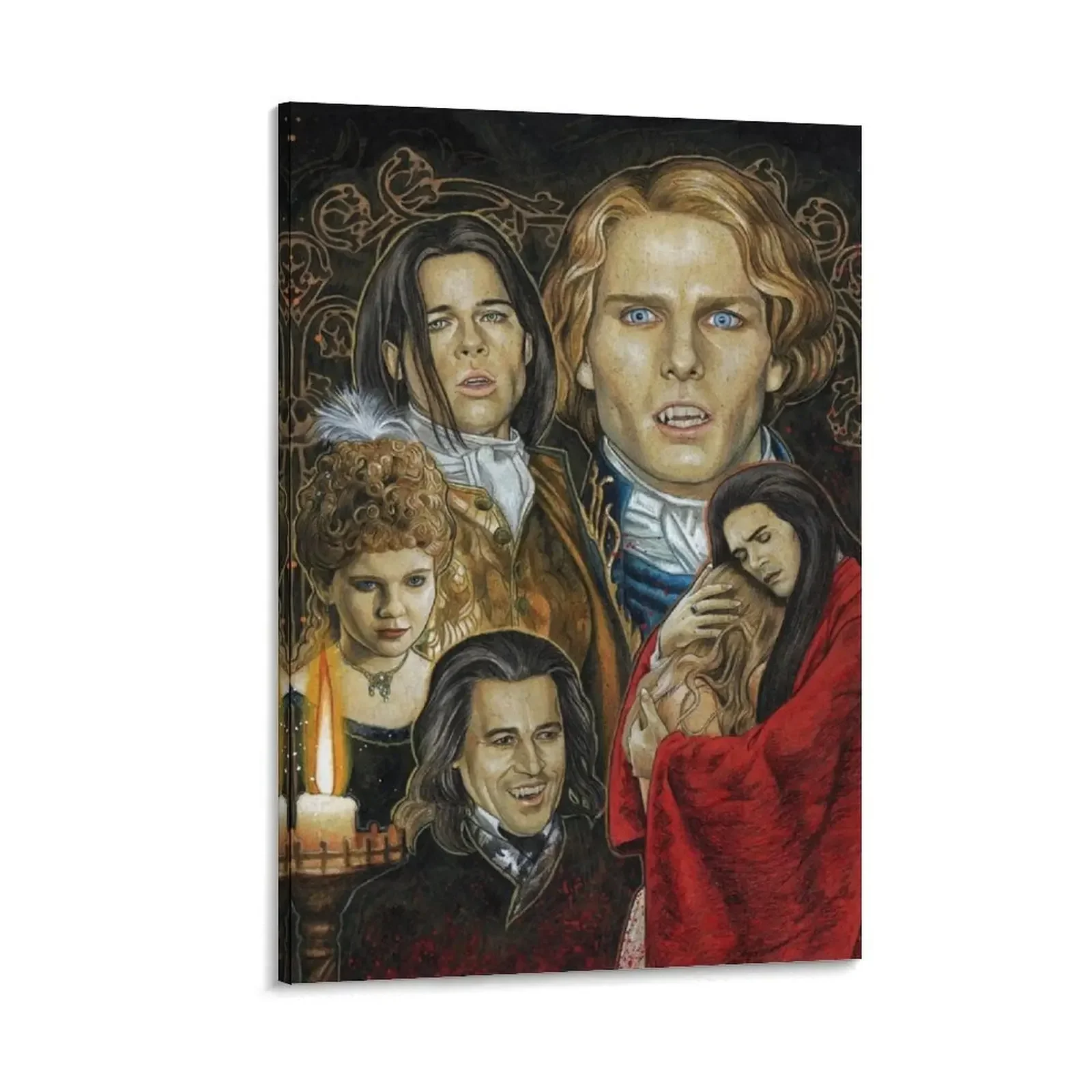 Interview with the Vampire tribute Canvas Painting canvas wall decoration Decoration decorative picture for living room
Interview with the Vampire tribute Canvas Painting canvas wall decoration Decoration decorative picture for living room