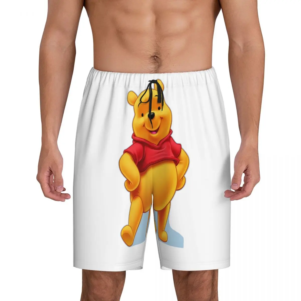 Custom Print Funny Cartoon Winnie The Pooh Pajama Shorts Men's Sleepwear Bottoms Sleep Short Pjs with Pockets
Custom Print Funny Cartoon Winnie The Pooh Pajama Shorts Men's Sleepwear Bottoms Sleep Short Pjs with Pockets