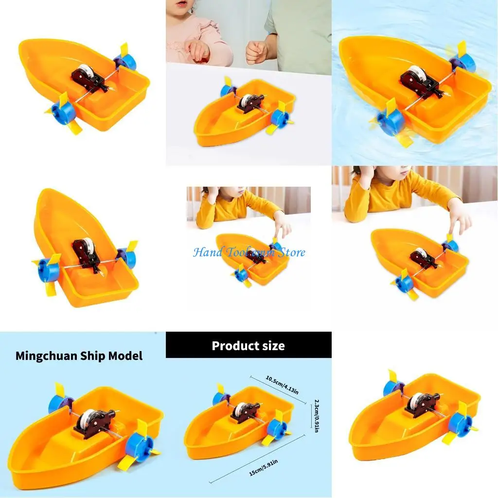 H37F Fun Paddle Steamer Model Hands on Assembly Toy Educational Paddle Wheel Model
H37F Fun Paddle Steamer Model Hands on Assembly Toy Educational Paddle Wheel Model