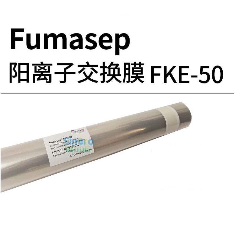 10x10 см 20x20 см 20x30 см Fumasep FKE-50 Катионная обменная мембрана Толщина 50 мкм
10x10 см 20x20 см 20x30 см Fumasep FKE-50 Катионная обменная мембрана Толщина 50 мкм