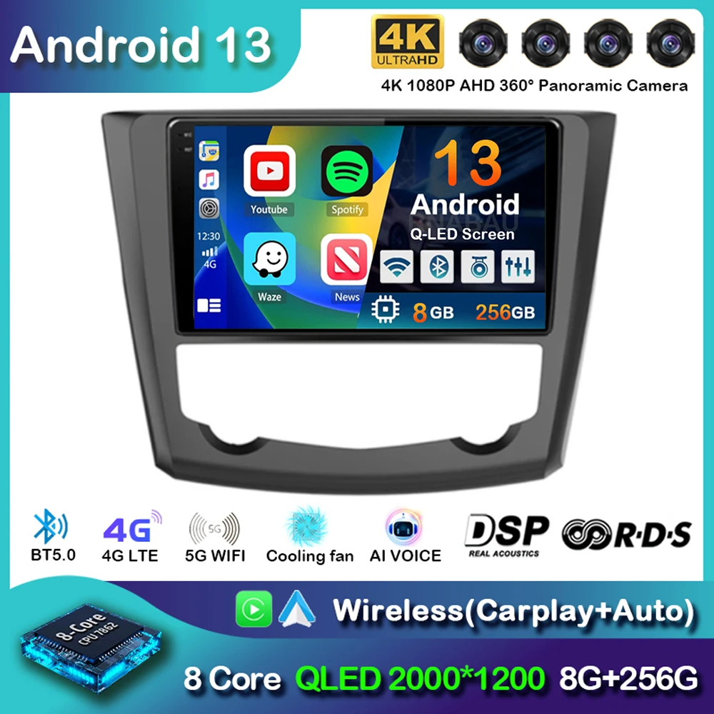 Android 13 CarPlay Auto For Renault Kadjar 2015 2016 2017 2018 2019 Car Radio GPS Multimedia Video Player Stereo 2 din 2din DVD
Android 13 CarPlay Auto For Renault Kadjar 2015 2016 2017 2018 2019 Car Radio GPS Multimedia Video Player Stereo 2 din 2din DVD