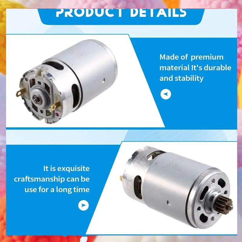 317004440 Motor DC10.8V 14.4V 18V Highspeed Power Motor For METABO BS10.8 BS14.4 BS18 Cordless Impact Drill Tool-A83Z
317004440 Motor DC10.8V 14.4V 18V Highspeed Power Motor For METABO BS10.8 BS14.4 BS18 Cordless Impact Drill Tool-A83Z