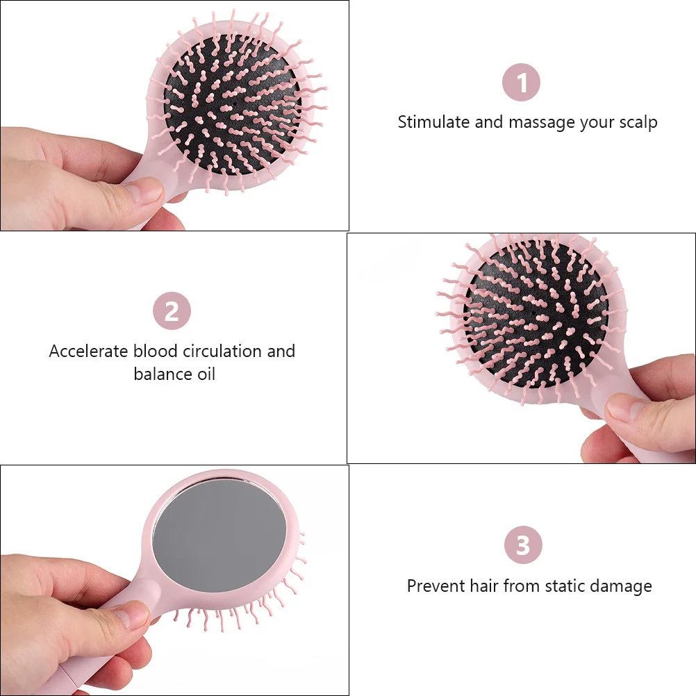 Candy-Colored Airbag Massage Comb Double-Sided Scalp Massage Hair Brush Anti-Static Detangling Comb Portable Hair Styling
Candy-Colored Airbag Massage Comb Double-Sided Scalp Massage Hair Brush Anti-Static Detangling Comb Portable Hair Styling