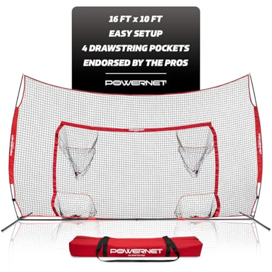 Soccer Goal, 16x10 FT Training Equipment Combo Barrier Net, Pop Up Goal with Four Pocket Targets, Polyester Mesh, Black/Orange,
Soccer Goal, 16x10 FT Training Equipment Combo Barrier Net, Pop Up Goal with Four Pocket Targets, Polyester Mesh, Black/Orange,