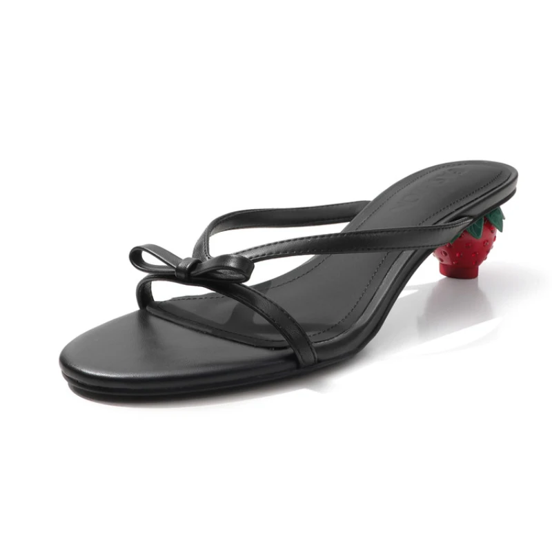 Heels Slippers Thick Heel Slip-On Women shoes leather Light Weight Fashion trend Irregular shaped heel simple and elegant
Heels Slippers Thick Heel Slip-On Women shoes leather Light Weight Fashion trend Irregular shaped heel simple and elegant