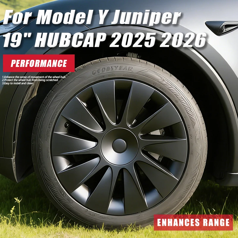 YIKUN 4PCS 19 Inch Hubcaps For Tesla Model Y Juniper 2025 2026 Upgrade Performance Full Rim Wheel Cover Accessories RWD Hub caps
YIKUN 4PCS 19 Inch Hubcaps For Tesla Model Y Juniper 2025 2026 Upgrade Performance Full Rim Wheel Cover Accessories RWD Hub caps