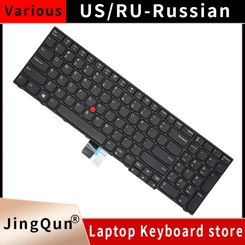 100%New US English Russian Spanish Keyboard For LENOVO Thinkpad E570 E575 E570C Laptop Keyboard notebook replace
100%New US English Russian Spanish Keyboard For LENOVO Thinkpad E570 E575 E570C Laptop Keyboard notebook replace