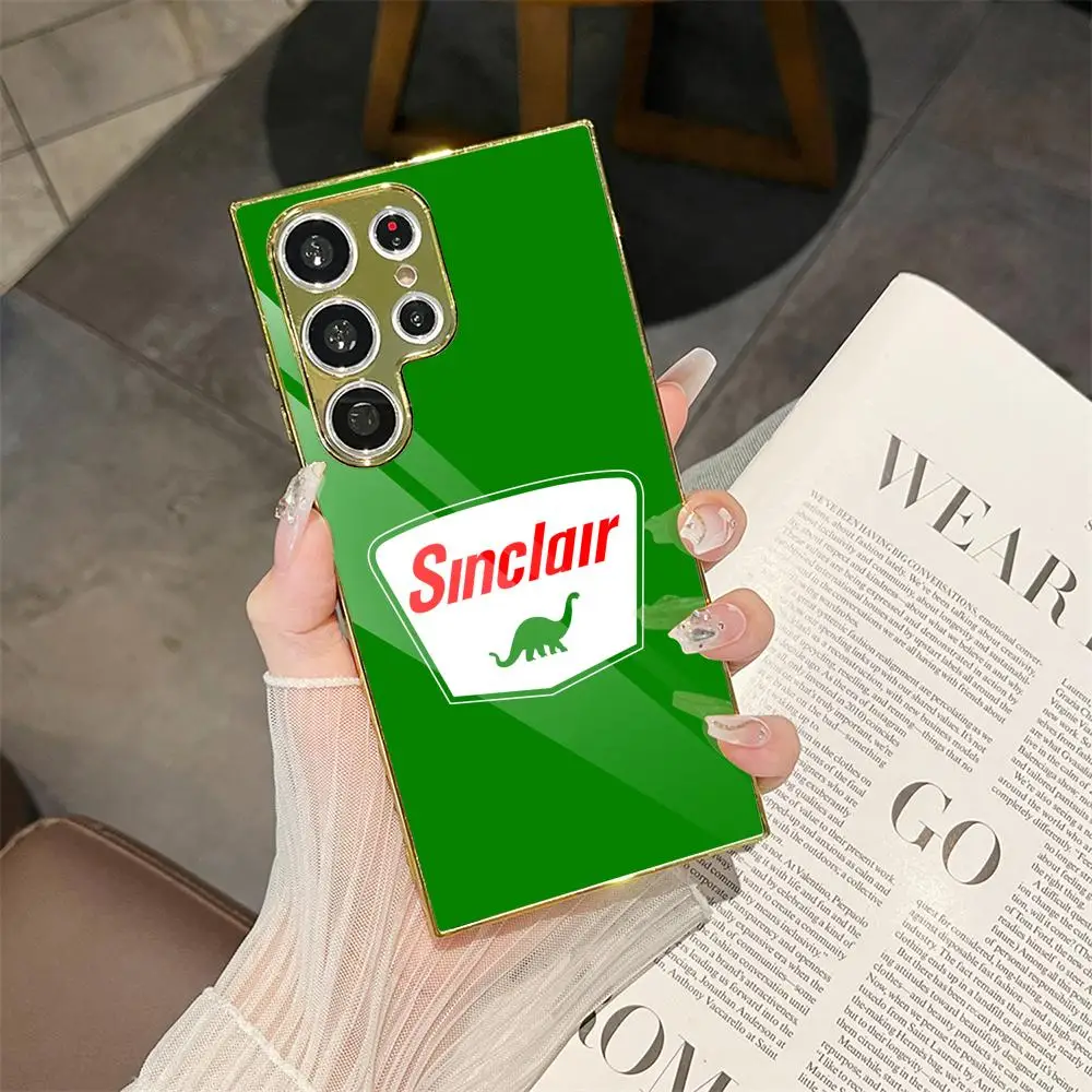 Sinclair Motor Oil Phone Case For Samsung Galaxy S25 S24 S23 Ultra Electroplated Metal Case Glass Back Cover
Sinclair Motor Oil Phone Case For Samsung Galaxy S25 S24 S23 Ultra Electroplated Metal Case Glass Back Cover