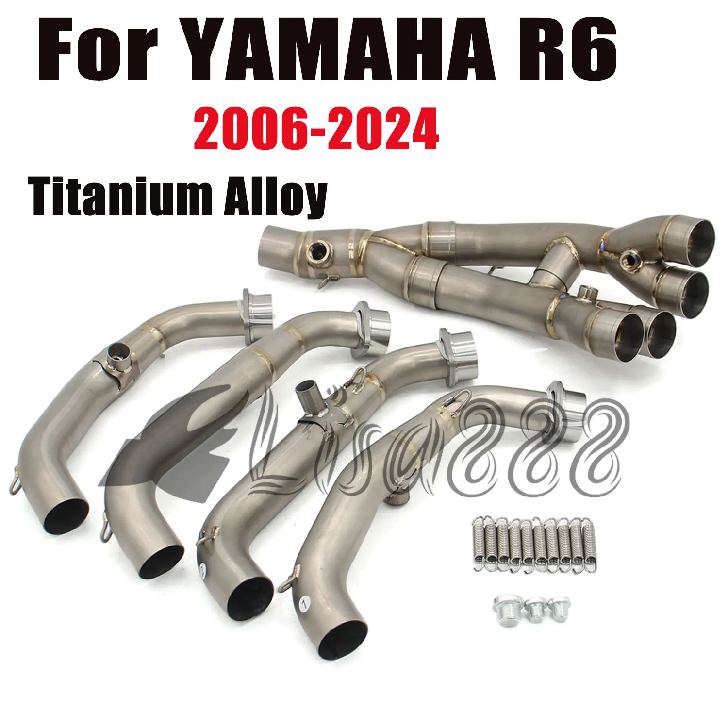 Для YAMAHA R6 2006-2024 лет мотоциклетная выхлопная передняя труба для мотокросса без шнуровки из титанового сплава, полные системы, аксессуары moto
Для YAMAHA R6 2006-2024 лет мотоциклетная выхлопная передняя труба для мотокросса без шнуровки из титанового сплава, полные системы, аксессуары moto