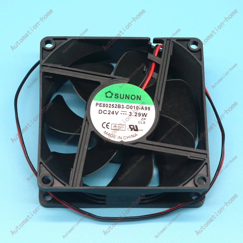 A+for Brand New SUNON PE80252B3-D010-A99 DC24V 3.29W 8CM inverter cooling fan#LJ
A+for Brand New SUNON PE80252B3-D010-A99 DC24V 3.29W 8CM inverter cooling fan#LJ
