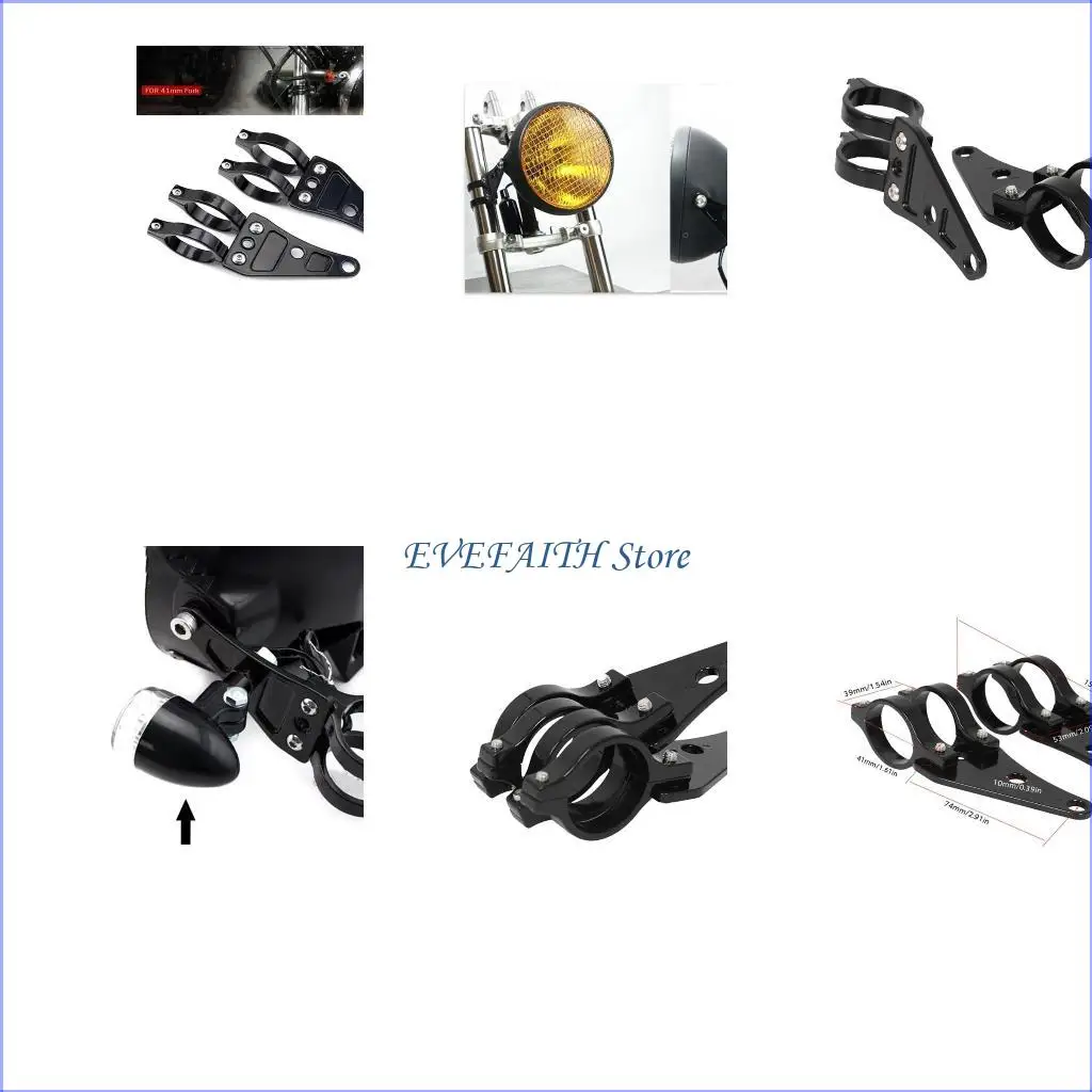 124b мотоциклетный фар Кронштейн 41 -мм зажимного крепления. 
124b мотоциклетный фар Кронштейн 41 -мм зажимного крепления.