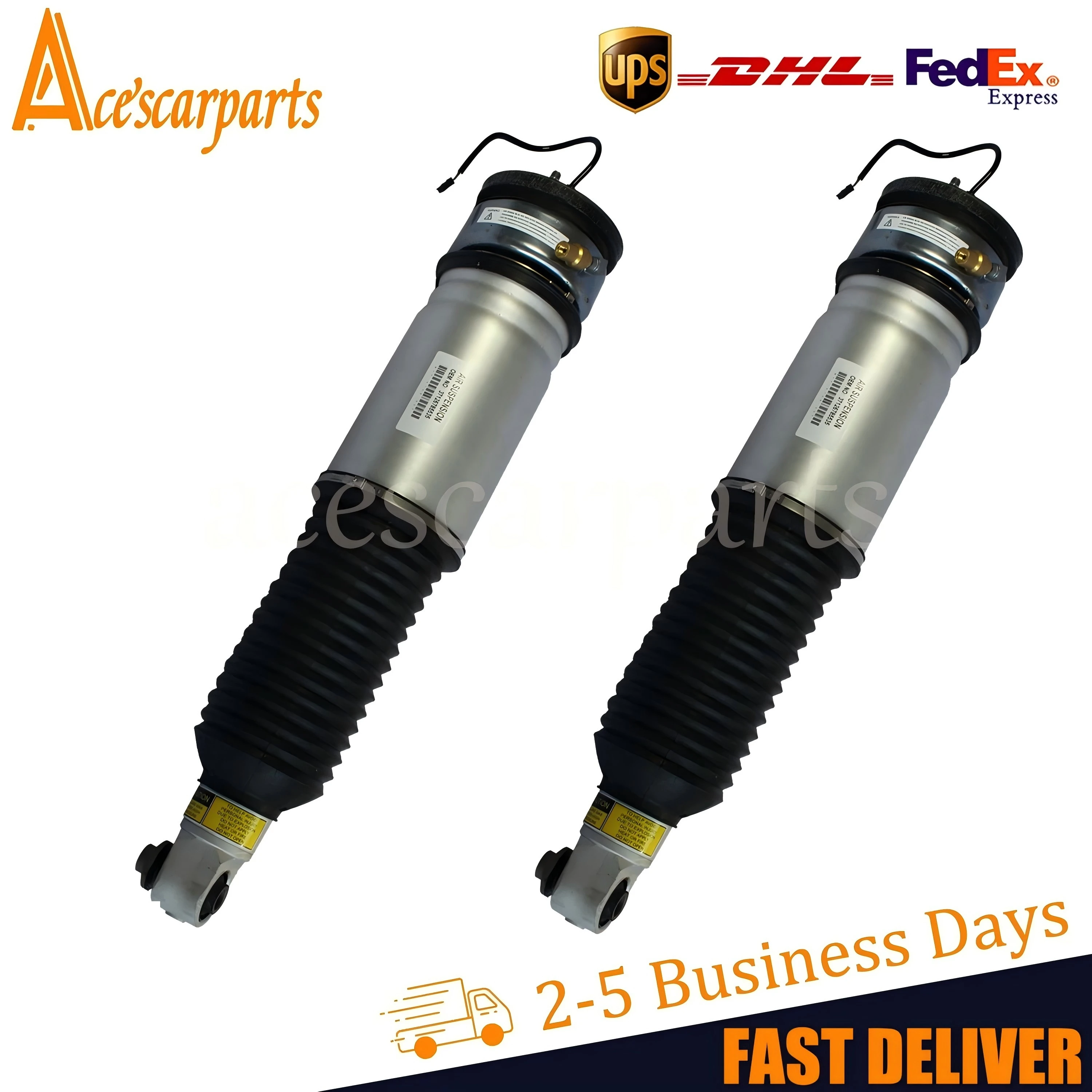 2pc Rear Air Suspension Shock Strut For BMW E65 E66 745 750 760 i Li 2002-2008 w/EDC 37126785535 37126758582
2pc Rear Air Suspension Shock Strut For BMW E65 E66 745 750 760 i Li 2002-2008 w/EDC 37126785535 37126758582
