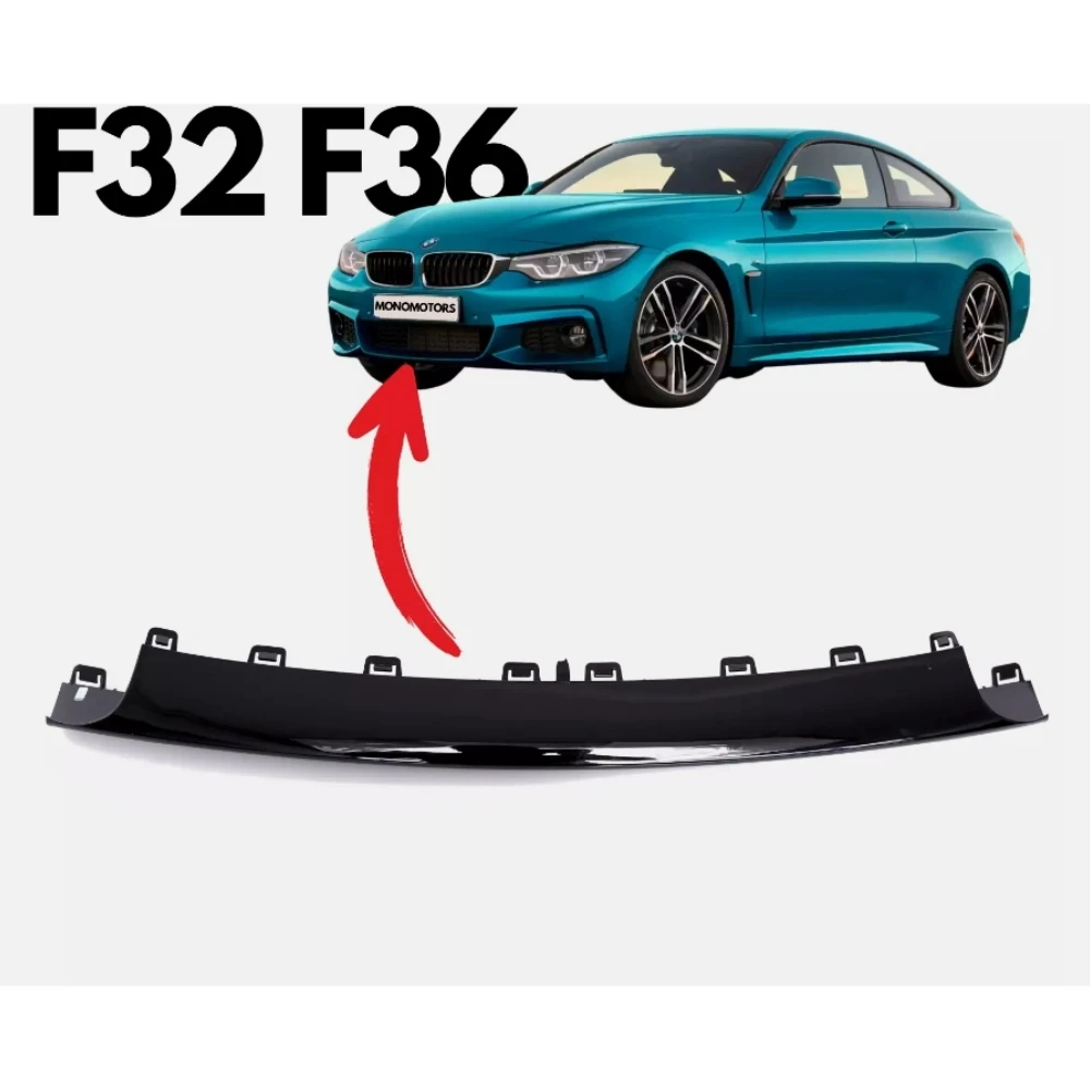 Front bumper decorative strip 51117294837 For BMW 4 Series F32 F33 F36 420 428 430 435 2014-2018
Front bumper decorative strip 51117294837 For BMW 4 Series F32 F33 F36 420 428 430 435 2014-2018