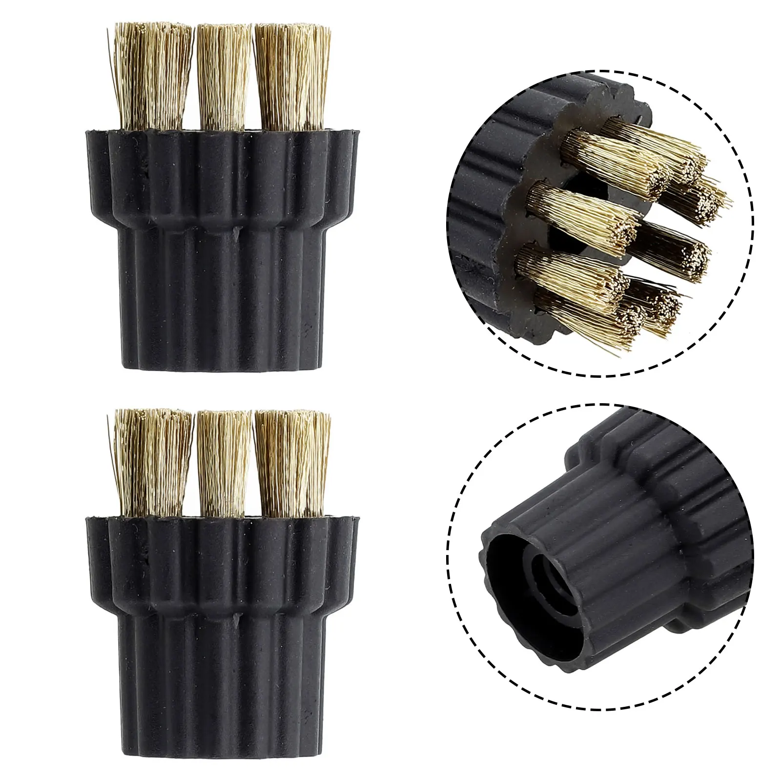 Tool Brush Head Replacement Parts Plastic 2pcs 4 X 3 Cm Accessories Black + Yellow Cleaner Household Brand New
Tool Brush Head Replacement Parts Plastic 2pcs 4 X 3 Cm Accessories Black + Yellow Cleaner Household Brand New