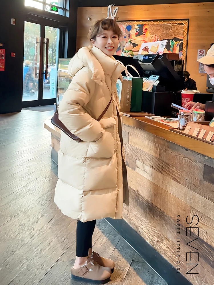 Женская пуховая куртка с отстегивающимся капюшоном, белая, из натурального пуха, теплая верхняя одежда, большого размера, модная, для повседневной носки, в корейском стиле, свободного кроя
Женская пуховая куртка с отстегивающимся капюшоном, белая, из натурального пуха, теплая верхняя одежда, большого размера, модная, для повседневной носки, в корейском стиле, свободного кроя