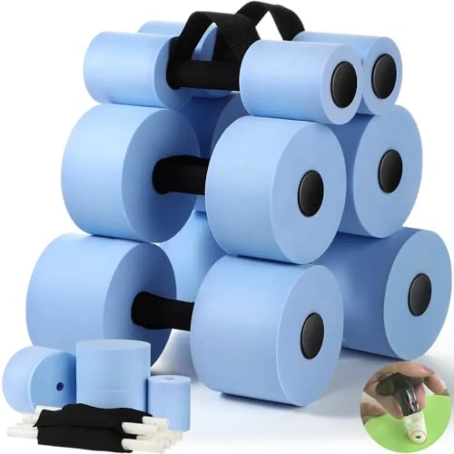 Pool Exercise Equipment Water Dumbbells Pool Resistance Aerobic Weights EVA Foam Dumbbell with Handle Strip for Aqua Therapy Wa
Pool Exercise Equipment Water Dumbbells Pool Resistance Aerobic Weights EVA Foam Dumbbell with Handle Strip for Aqua Therapy Wa