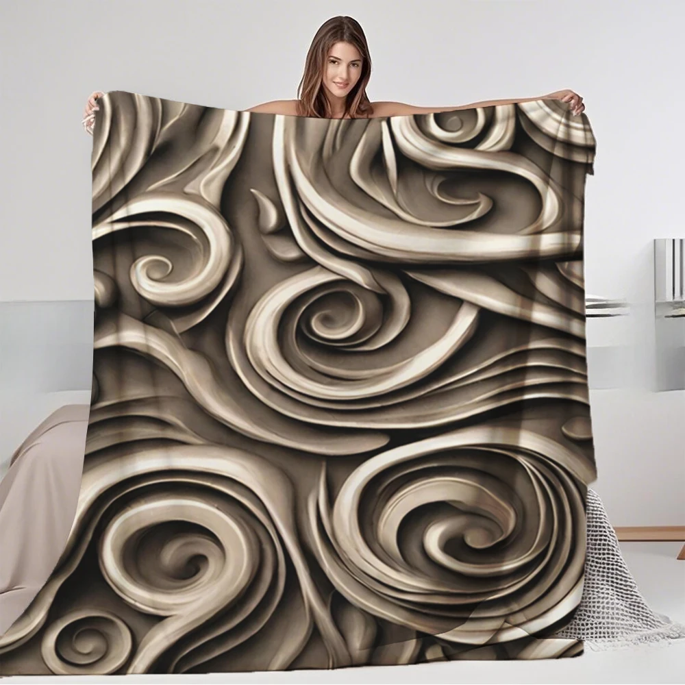 Selected Flannel Bed Blanket Cream Twisted Cake Pattern Zen Hotel-style Cover Quilt With Breathable Durable Blankets
Selected Flannel Bed Blanket Cream Twisted Cake Pattern Zen Hotel-style Cover Quilt With Breathable Durable Blankets