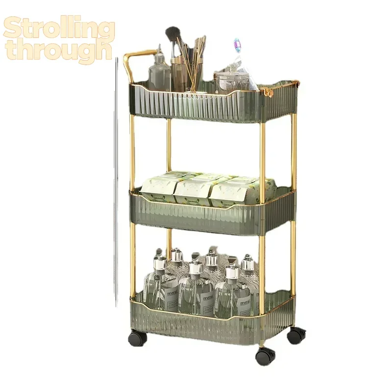 Scandinavian Design Seam-Fitting Storage Shelves, Mobile Multi-Layer Organizer for Bathroom Towels and Makeup, Hot
Scandinavian Design Seam-Fitting Storage Shelves, Mobile Multi-Layer Organizer for Bathroom Towels and Makeup, Hot